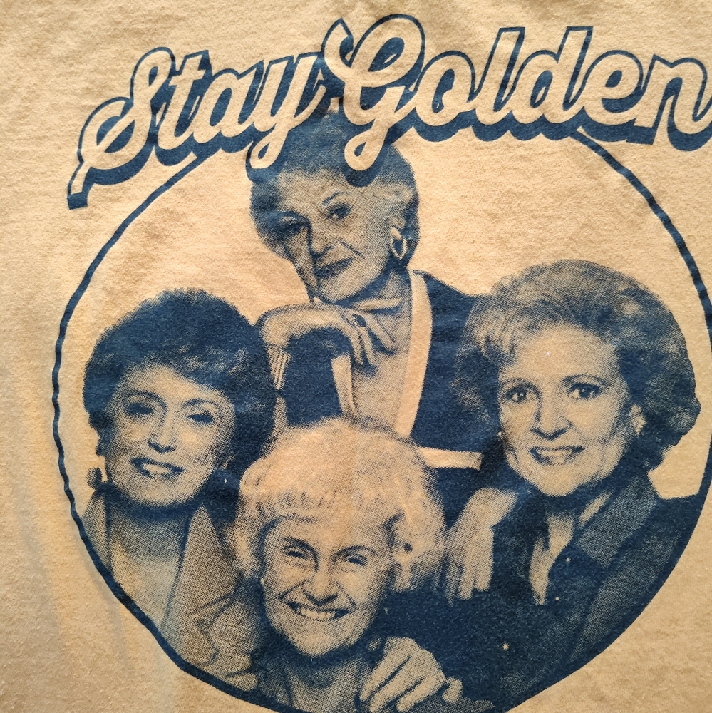THE GOLDEN GIRLS "ABC STUDIOS" Ladies Pullover T-Shirt. Size Large. Short Sleeve - Picture 2 of 6